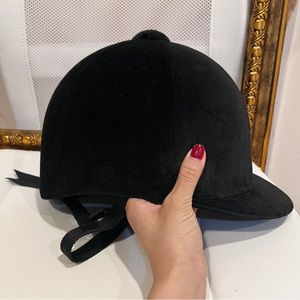 PRESTIGE Velvet Equestrian Hunt Riding Cap/Helmet